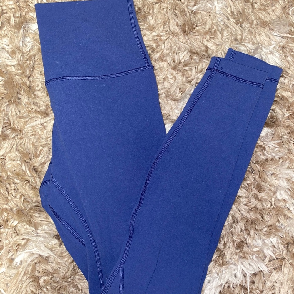 Dark Royal Lululemon Align Leggings 25”
